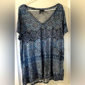 Cynthia Rowley 1X Plus size blouse